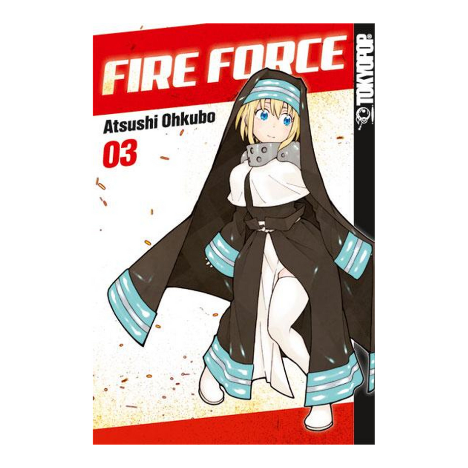 Fire Force – Band 3 – deutsches Manga-Cover