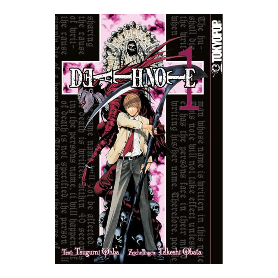 Death Note – Band 1 – deutsches Manga-Cover