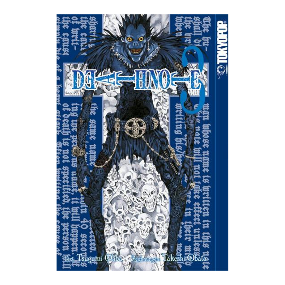 Death Note – Band 3 – deutsches Manga-Cover