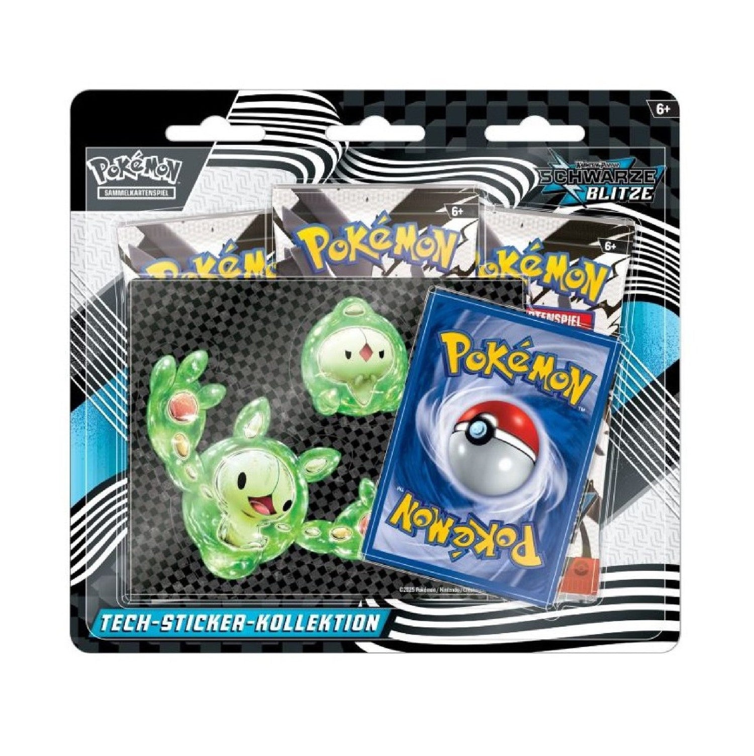 Pokémon Karmesin & Purpur 10.5 – Tech Sticker Kollektion (Schwarzer Blitz) – DE | LAKE-CARDS