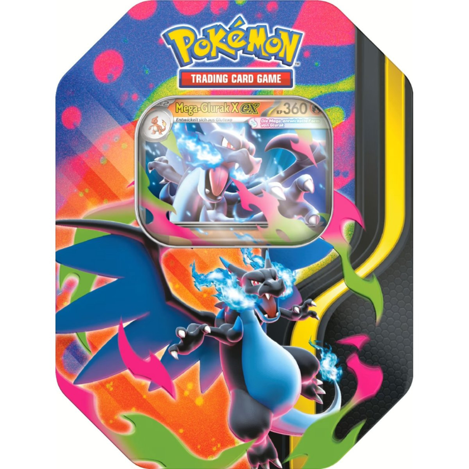 Pokémon TCG – Mega-Glurak X ex Tin Box 2026 – DE