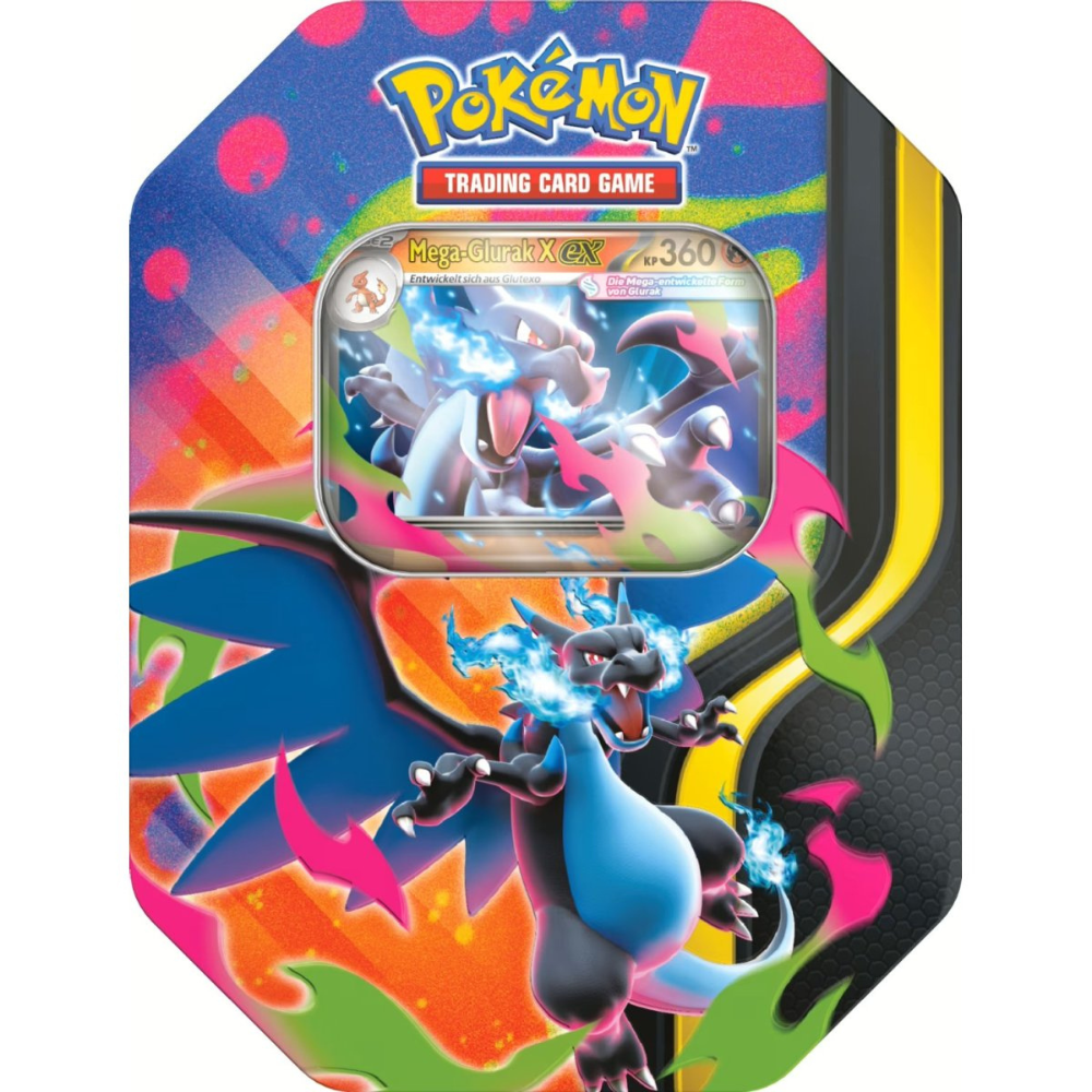 Pokémon TCG – Mega-Glurak X ex Tin Box 2026 – DE