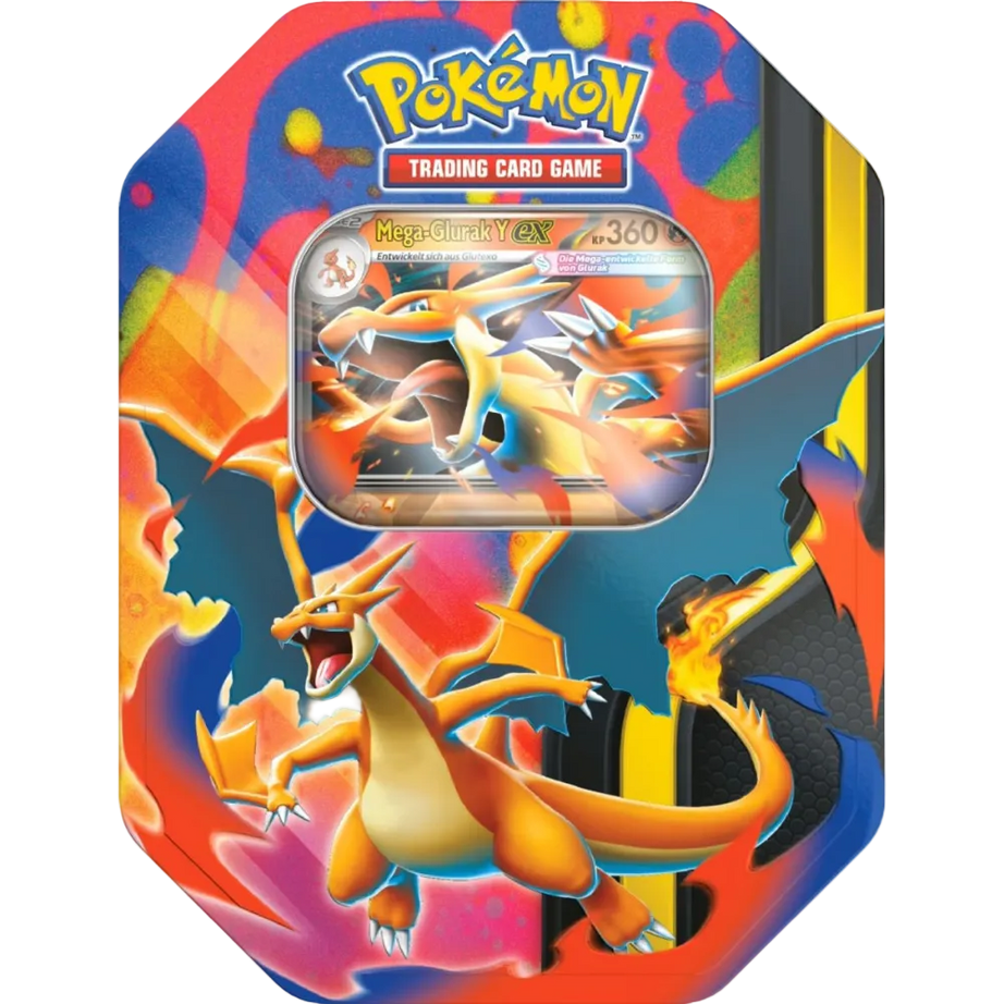 Pokémon TCG – Mega-Glurak Y ex Tin Box 2026 – DE