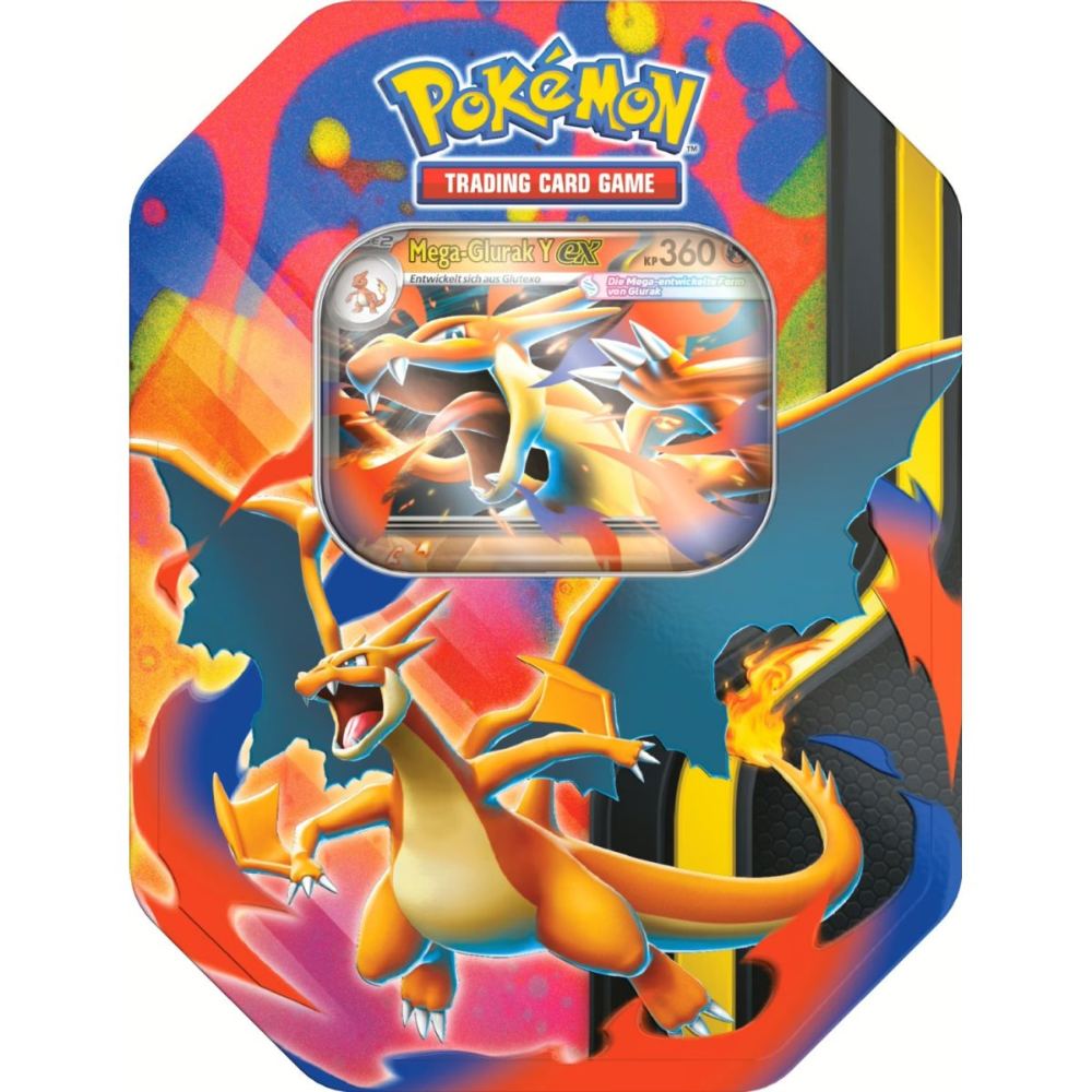 Pokémon TCG – Mega-Glurak Y ex Tin Box 2026 – DE