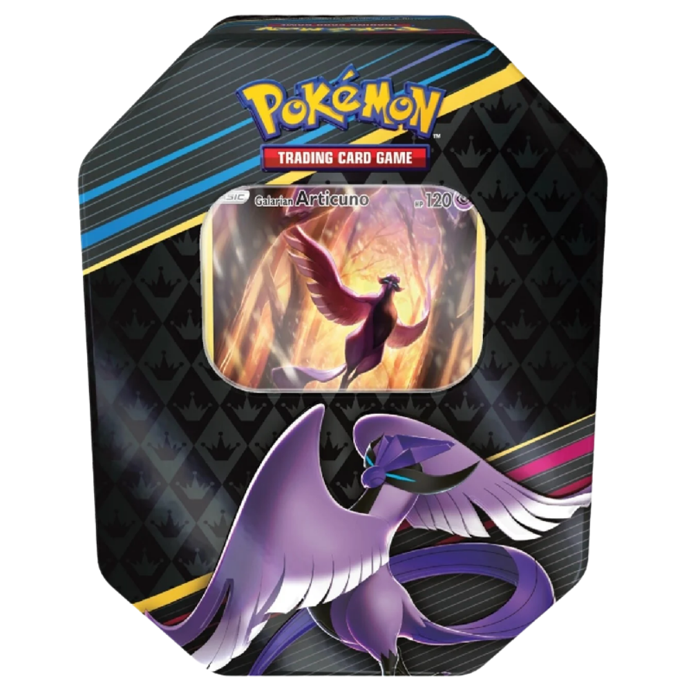 Pokémon Crown Zenith Tin Box Articuno (EN) – Promo + Booster