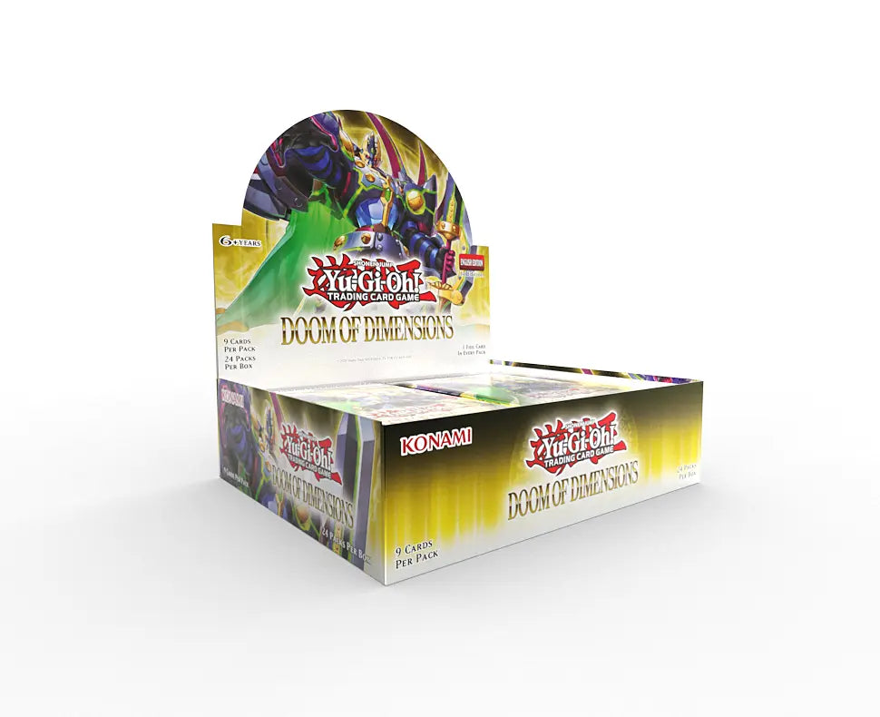 Yu-Gi-Oh! TCG Doom of Dimensions Booster Display (24 Packs) Deutsch – 1. Auflage