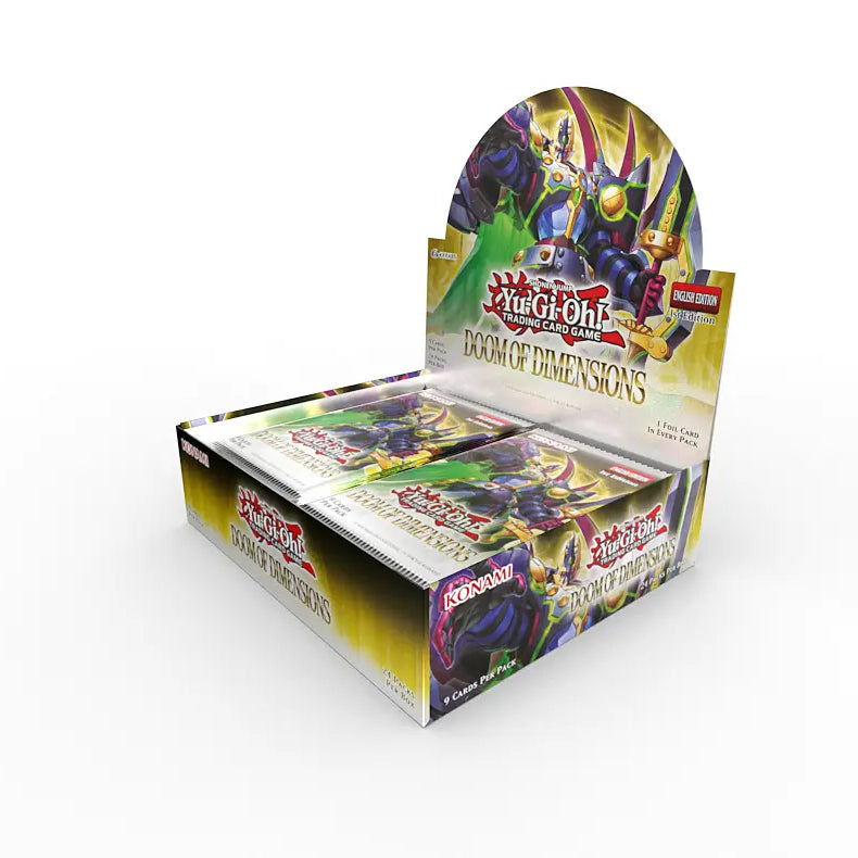 Yu-Gi-Oh! TCG Doom of Dimensions Booster Display (24 Packs) Deutsch – 1. Auflage