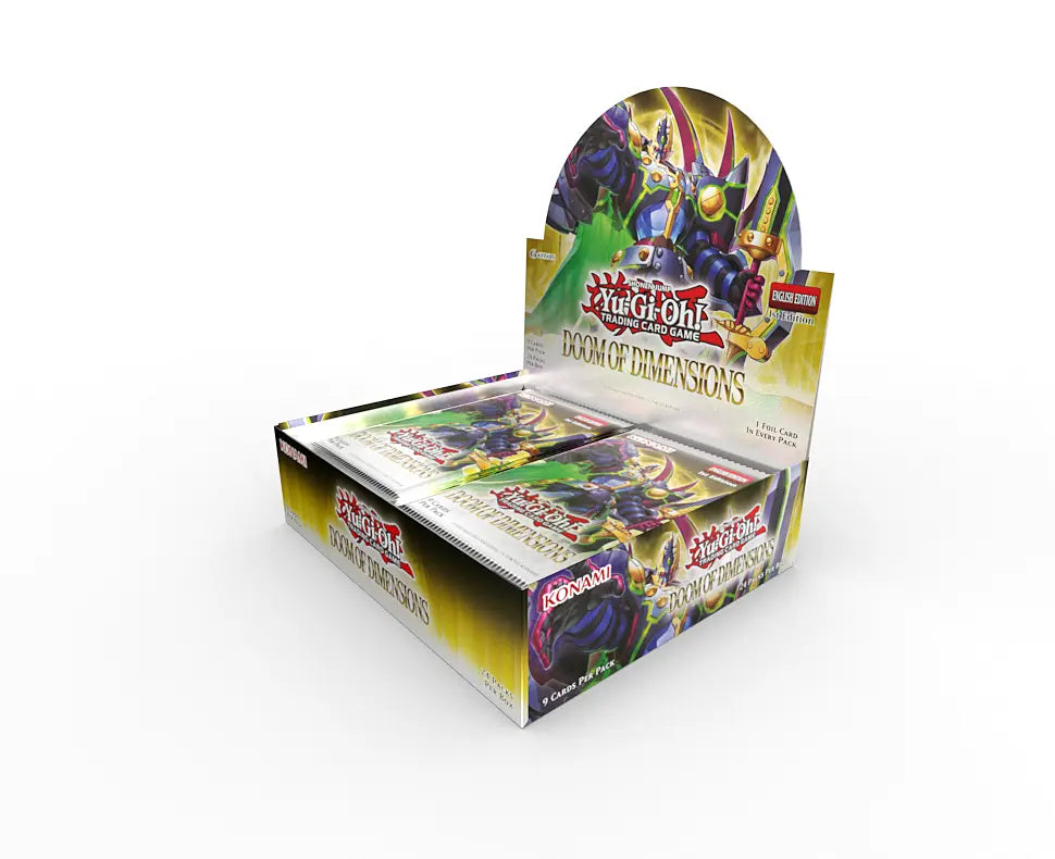 Yu-Gi-Oh! TCG Doom of Dimensions Booster Display (24 Packs) Deutsch – 1. Auflage