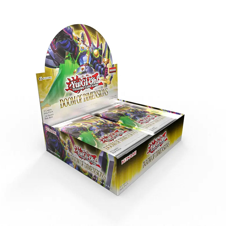 Yu-Gi-Oh! TCG Doom of Dimensions Booster Display (24 Packs) Deutsch – 1. Auflage