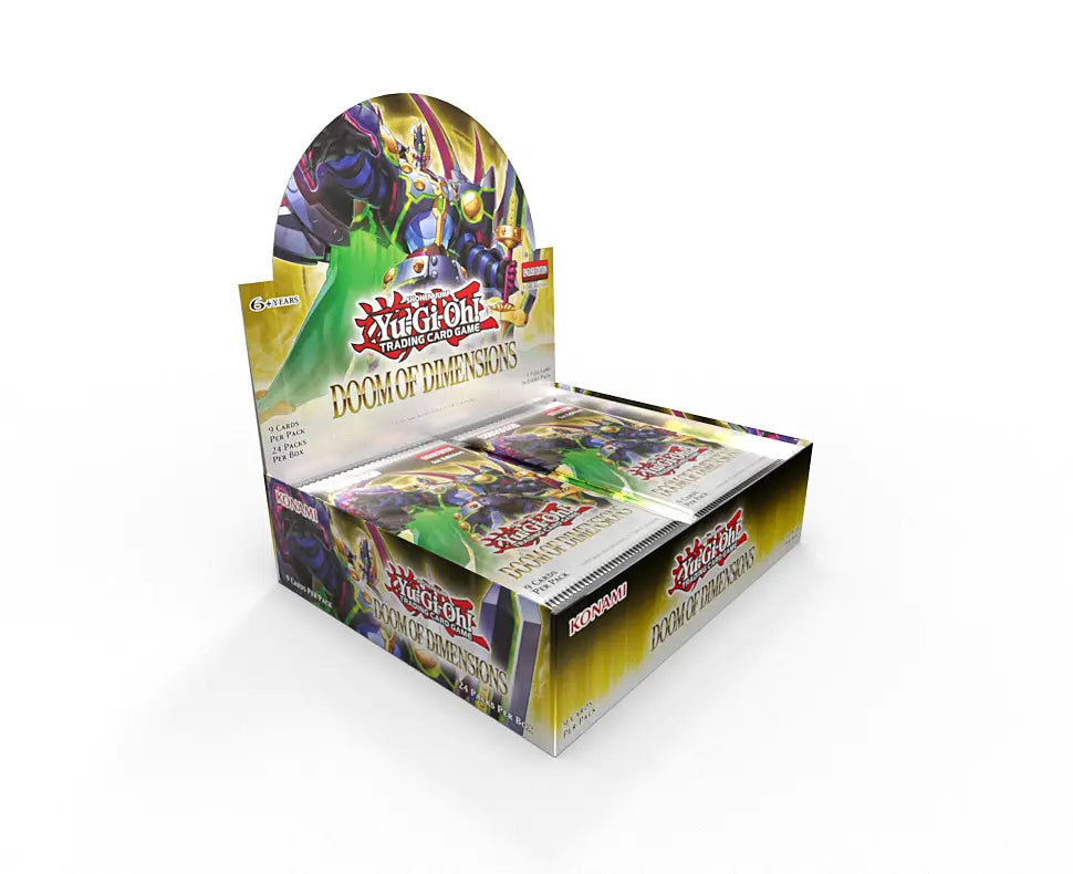 Yu-Gi-Oh! TCG Doom of Dimensions Booster Display (24 Packs) Deutsch – 1. Auflage