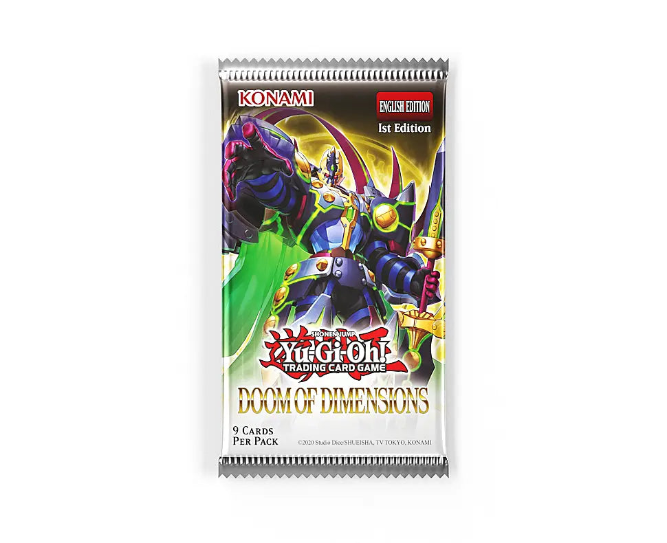 Yu-Gi-Oh! TCG Doom of Dimensions Booster Display (24 Packs) Deutsch – 1. Auflage