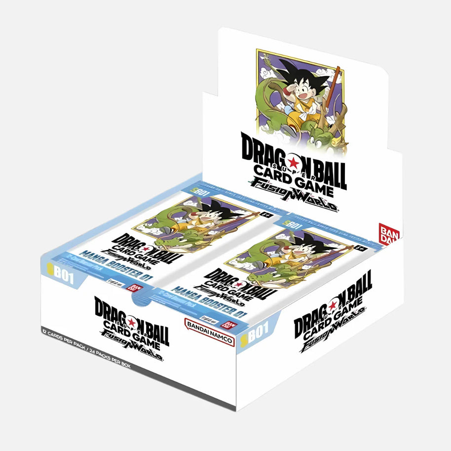 DRAGON BALL SUPER CARD GAME - FUSION WORLD MANGA BOOSTER PACK 01 DISPLAY SB01 (24 PACKS) - EN