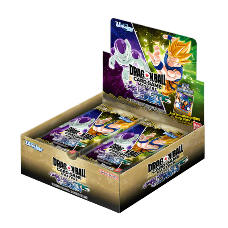 Dragon Ball Super Card Game – Prismatic Clash B28 Booster Display (24 Packs) – Englisch