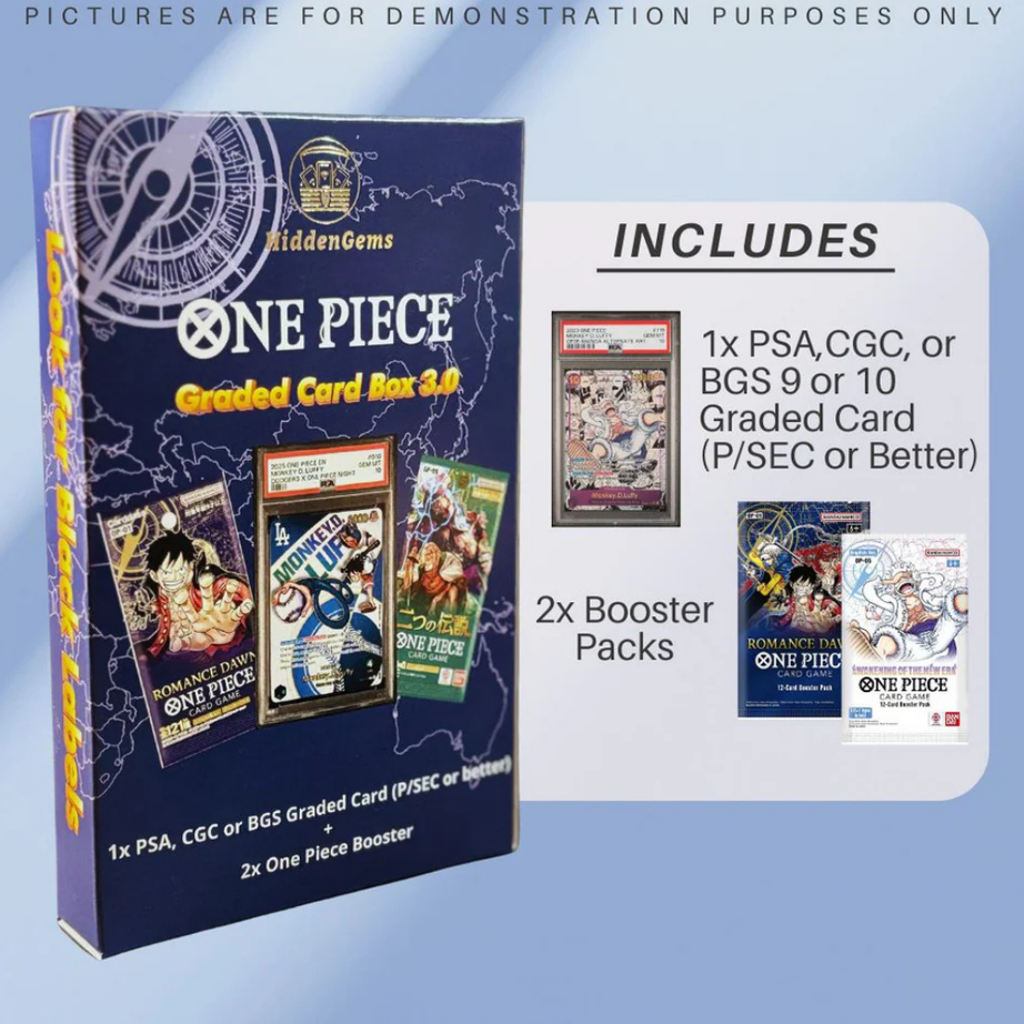 Hidden Gems One Piece Graded Card Box 3.0