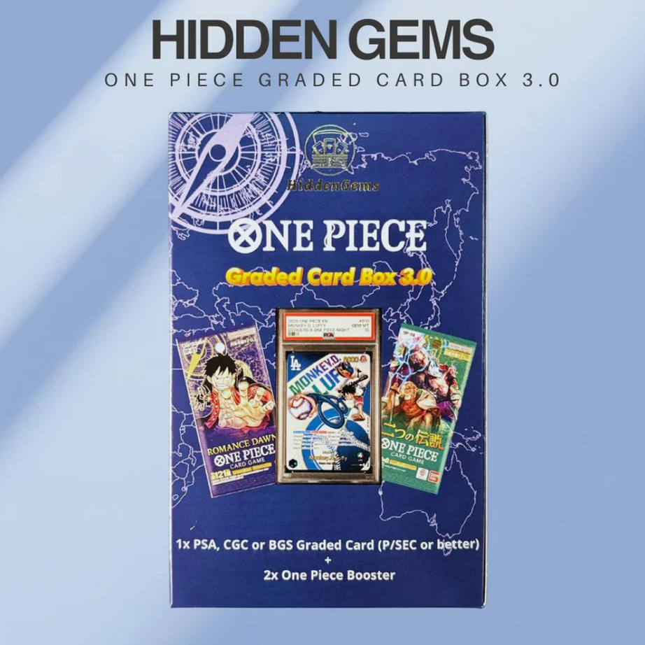 Hidden Gems One Piece Graded Card Box 3.0