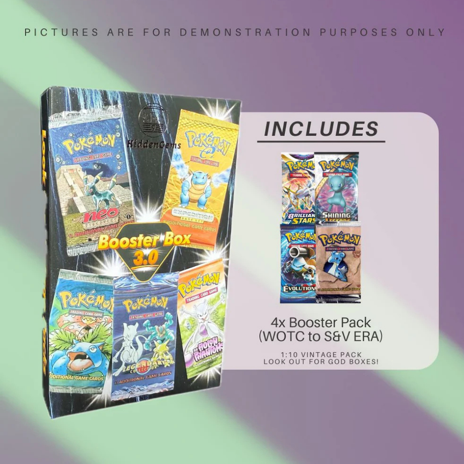 Hidden Gems Pokémon Booster Box 3.0