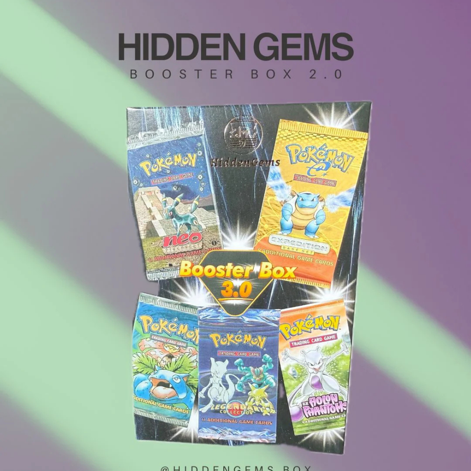 Hidden Gems Pokémon Booster Box 3.0