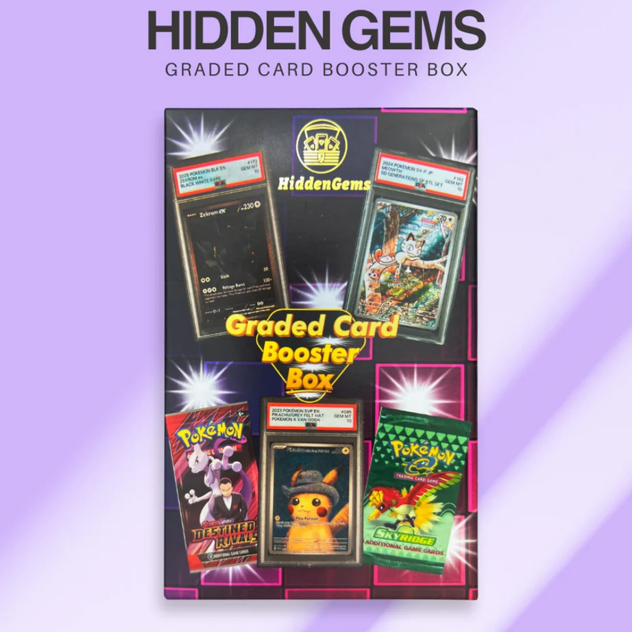 Hidden Gems Pokémon Graded Card Booster Box 2.0