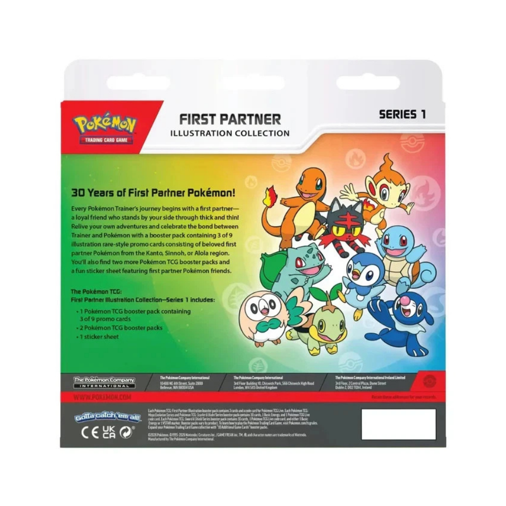 Pokémon TCG – First Partner Illustration Collection Series 1 - EN