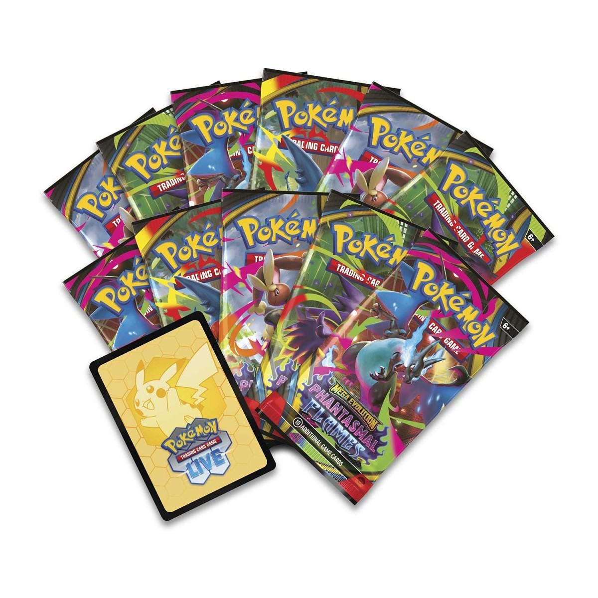 Pokémon TCG – Mega Evolution: Phantasmal Flames (ME02) Elite Trainer Box (Englisch)