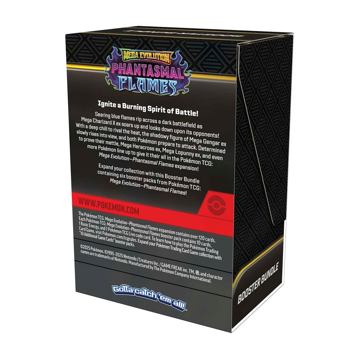 Pokémon TCG – Mega Evolution: Phantasmal Flames Booster Bundle (6 Packs, Englisch) | Neu & OVP