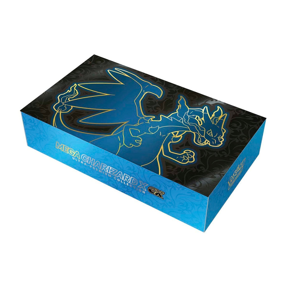 Pokémon TCG – Mega-Glurak X EX Ultra Premium Collection (Englisch) | 18 Booster & Zubehör | Neu & OVP