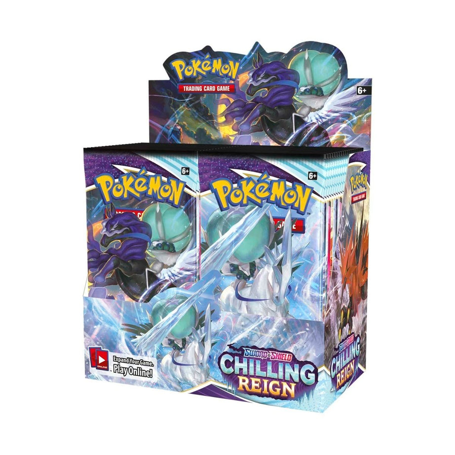Pokémon TCG – Sword & Shield: Chilling Reign Booster Display (36 Packs, Englisch) | Neu & OVP
