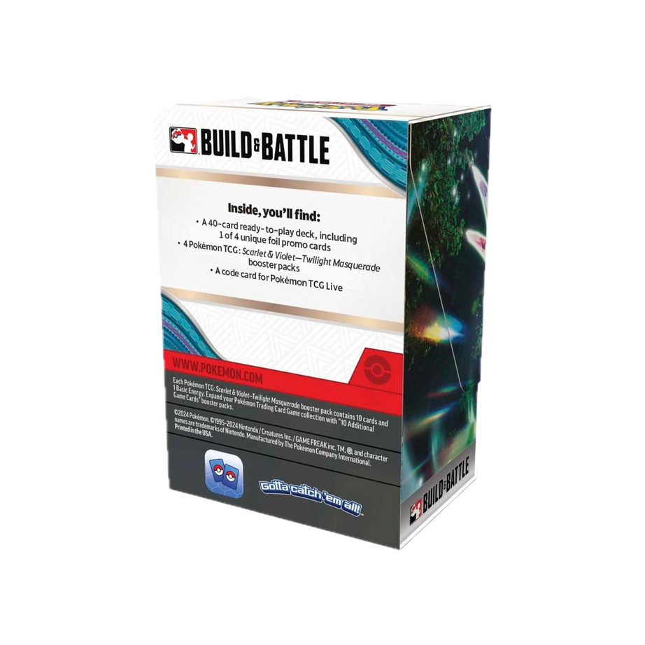 Pokémon TCG: Scarlet & Violet-Twilight Masquerade Build & Battle Box