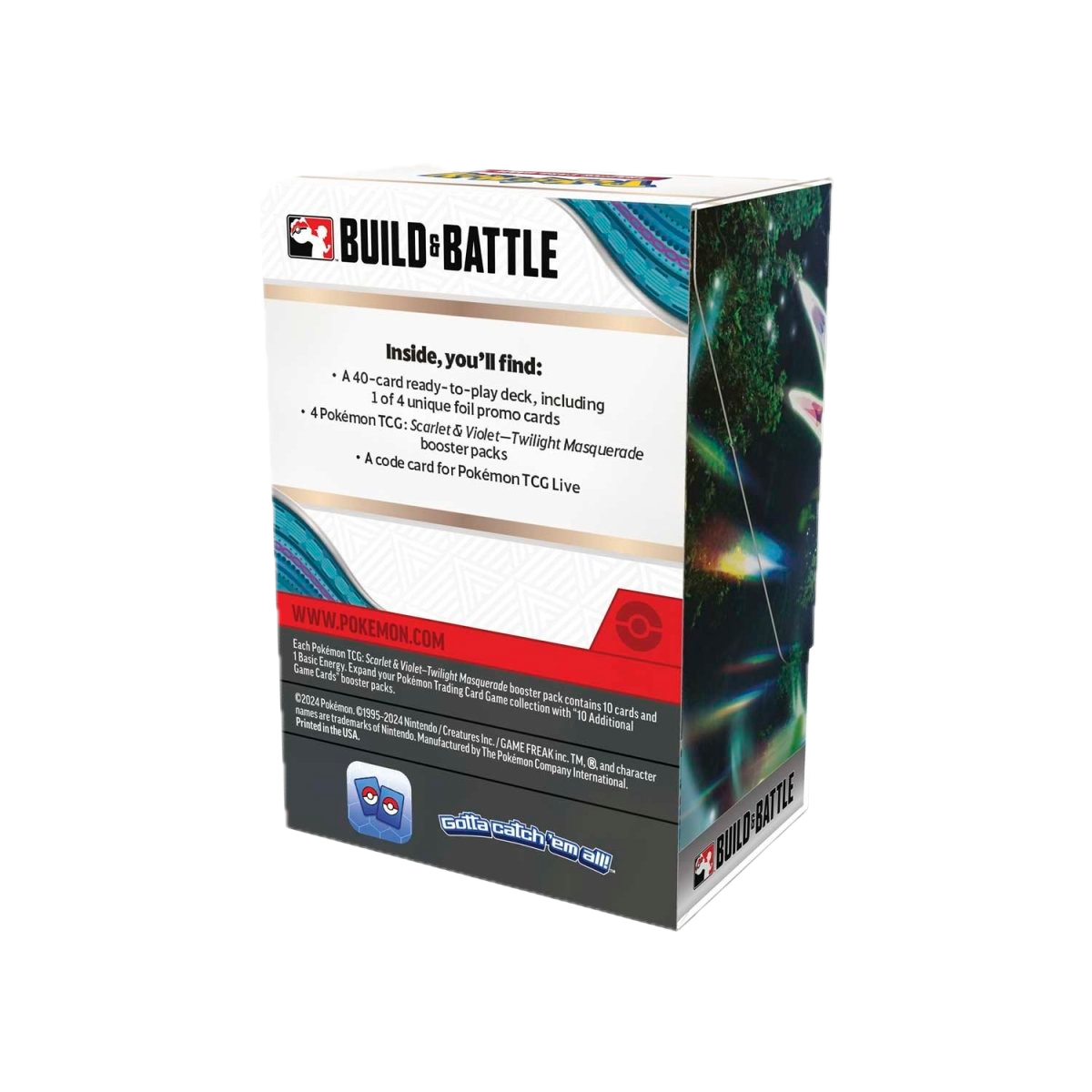 Pokémon TCG: Scarlet & Violet-Twilight Masquerade Build & Battle Box
