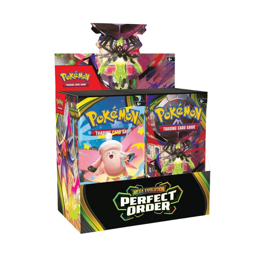 Pokémon Perfect Order Booster Box (36 Packs) – Mega Evolution Display EN