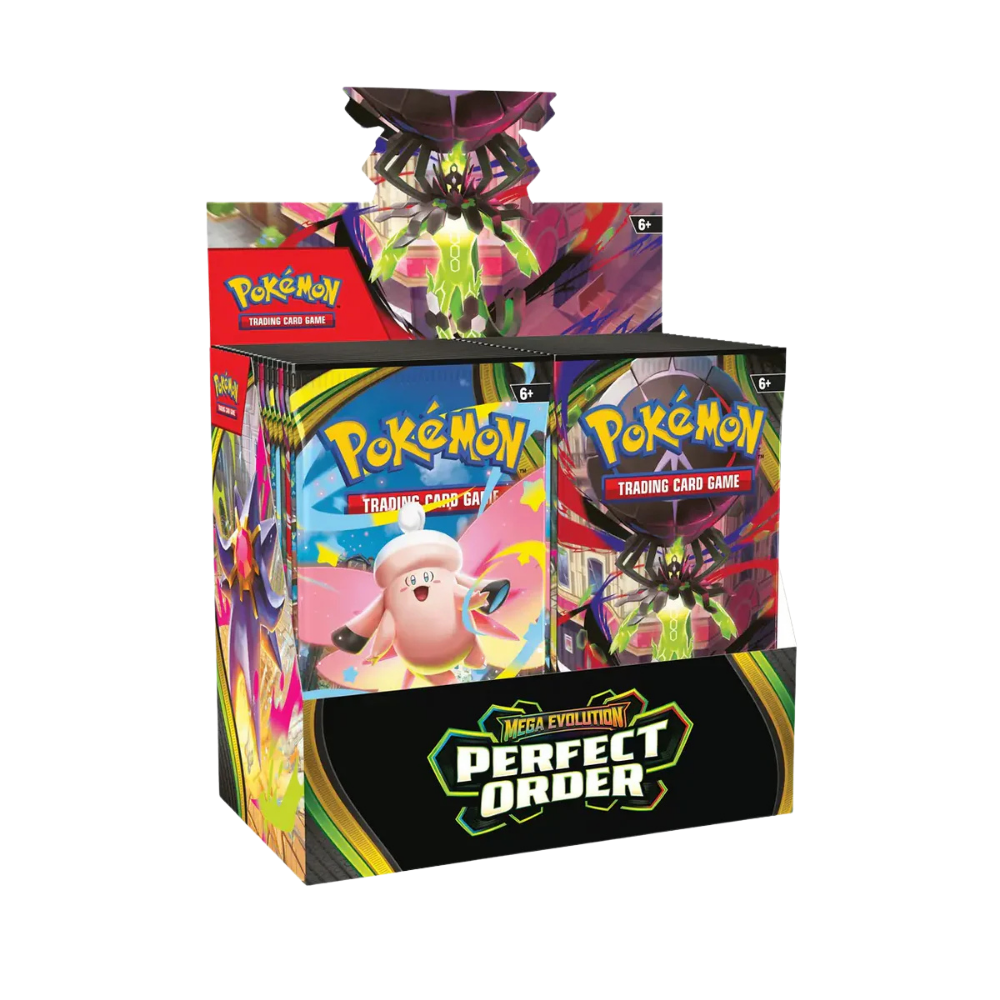 Pokémon Perfect Order Booster Box (36 Packs) – Mega Evolution Display EN