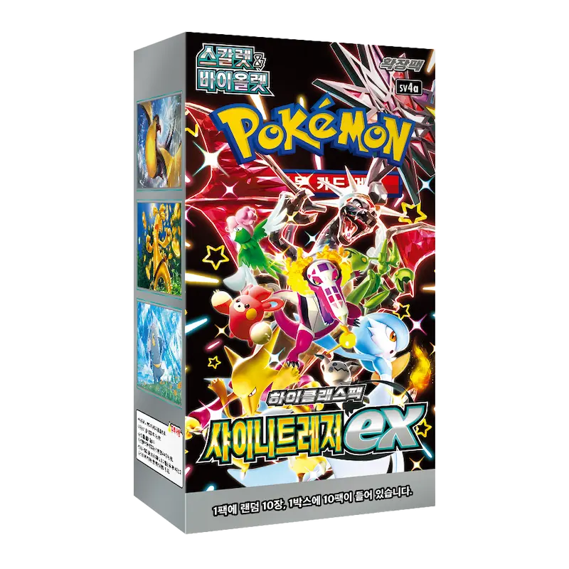 Pokémon TCG – Shiny Treasure ex SV4a Booster Display - Koreanisch