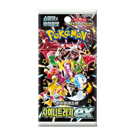 Pokémon TCG – Shiny Treasure ex SV4a Booster Pack - Koreanisch