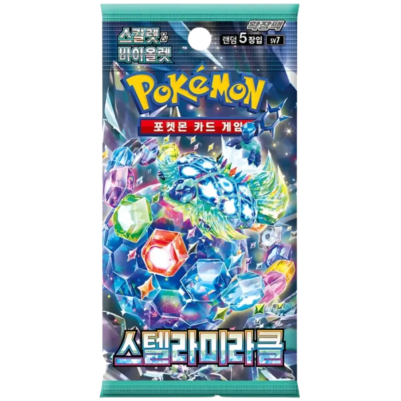 Pokémon TCG – Stellar Miracle SV7 Booster Display - Koreanisch