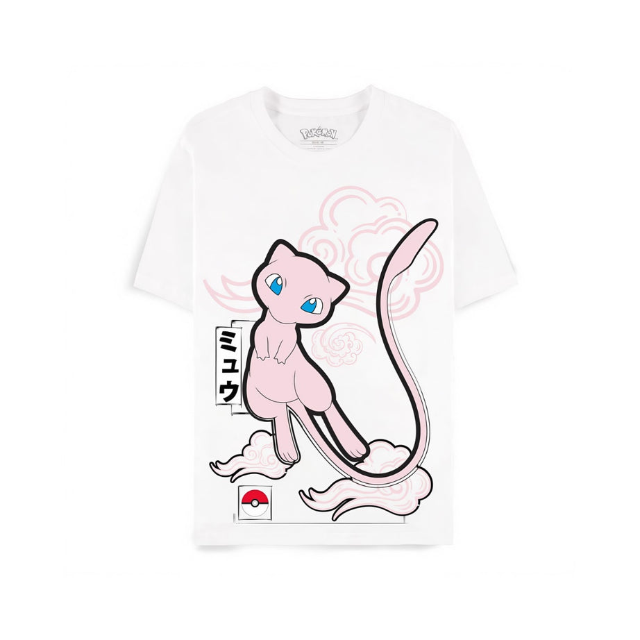 Pokémon T-Shirt Mew – Offiziell lizenziert | 100 % Baumwolle