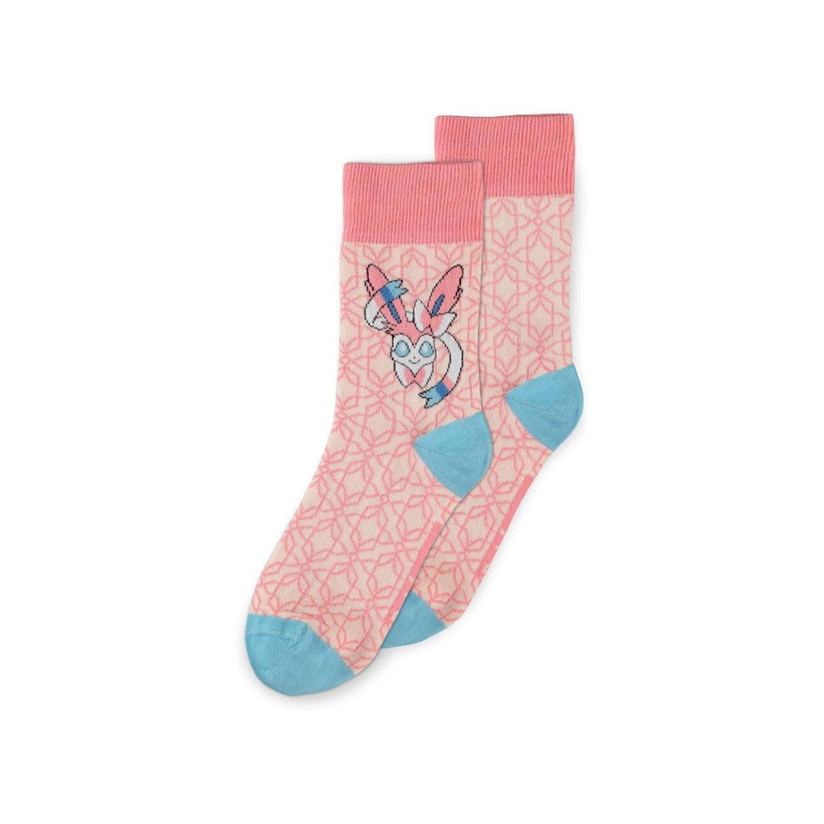 Pokémon Socken 3er-Pack – Evoli Evolution 3.0 (Felinara, Folipurba & Glaziola) | Offiziell lizenziert