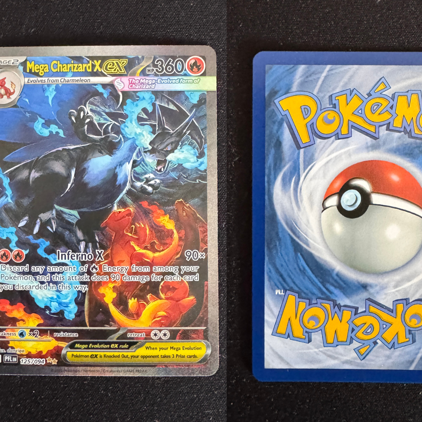 Mega Charizard X ex - Phantasmal Flames (Special Illustration Rare) [PFL-125]
