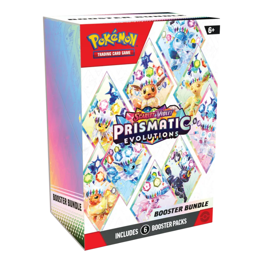 Pokémon TCG – Prismatic Evolutions (SV8.5) Booster Bundle (EN) | 6 Boosterpacks | Neu & OVP