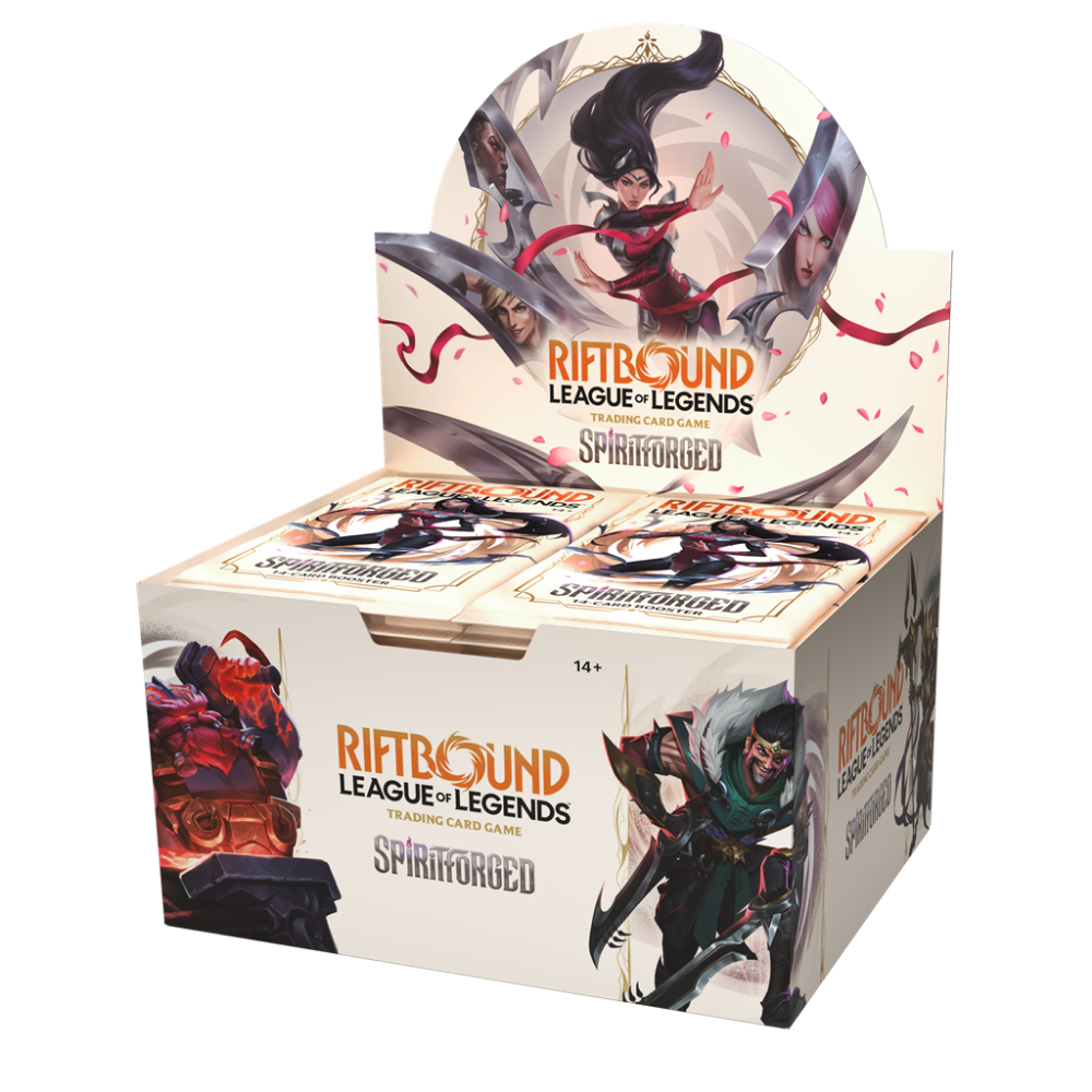 Riftbound: League of Legends TCG – Spiritforged – Booster Display (24 Packs) – EN