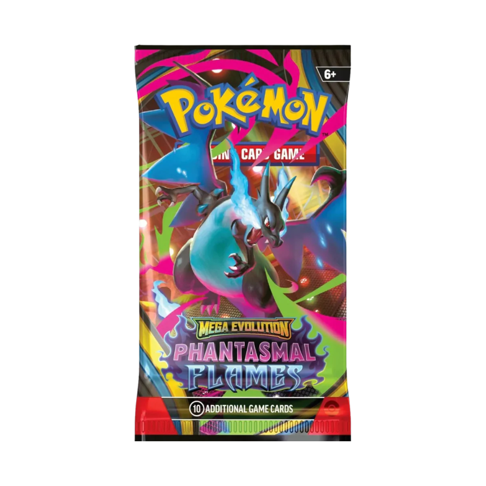 Pokémon – Mega Evolution – Phantasmal Flames (ME02) – Booster Pack – EN