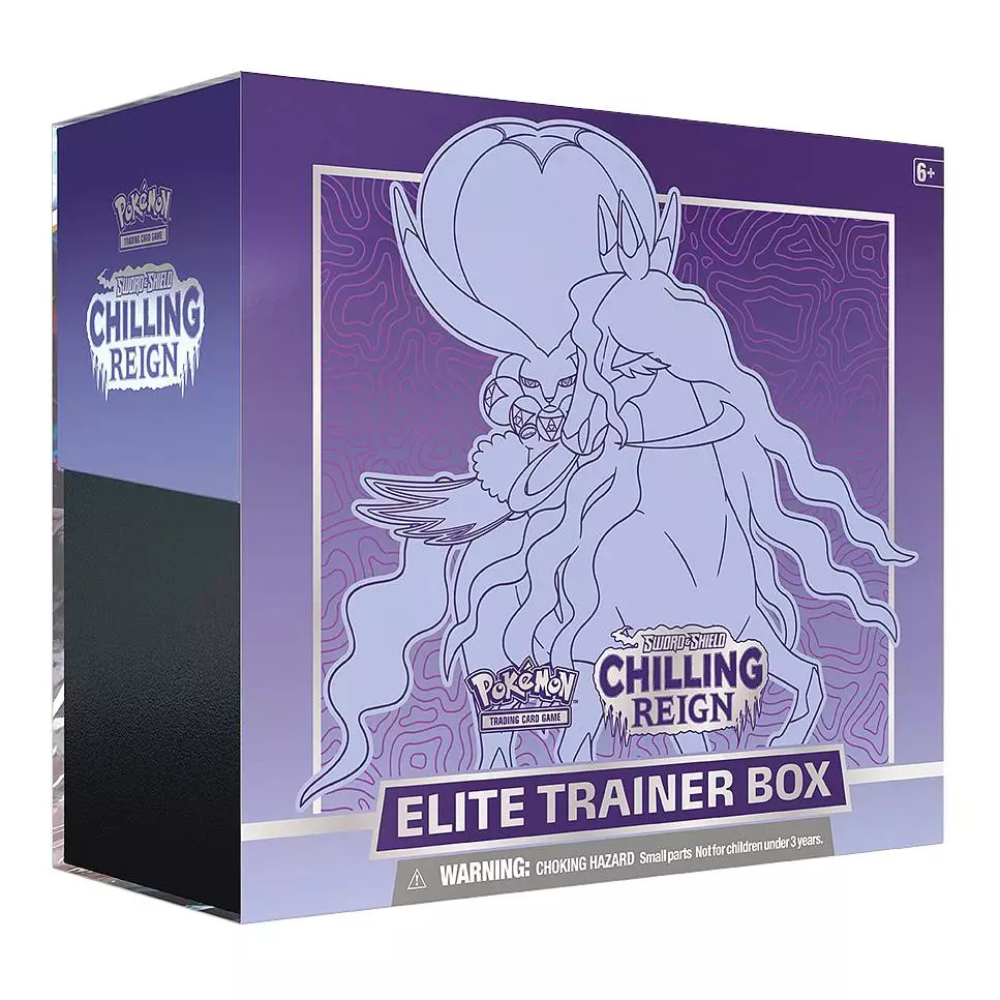 Pokémon TCG – Sword & Shield: Chilling Reign Elite Trainer Box Shadow Rider Calyrex (Englisch)