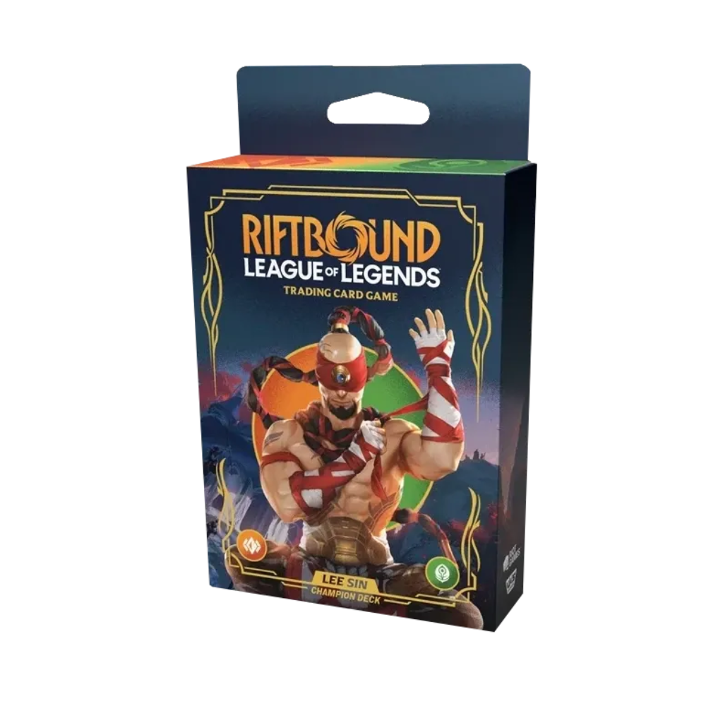 Riftbound – Lee Sin Champion Deck | League of Legends TCG