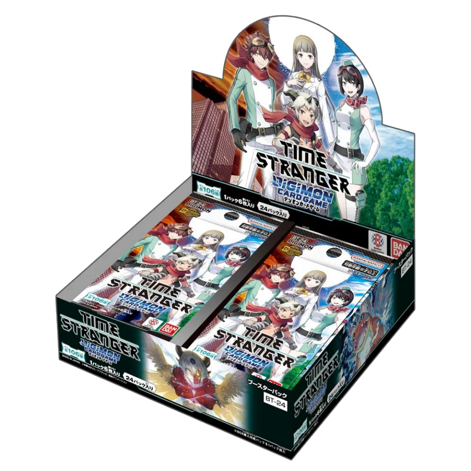 Digimon Card Game – Time Stranger (BT24) – Booster Display (24 Packs) – EN