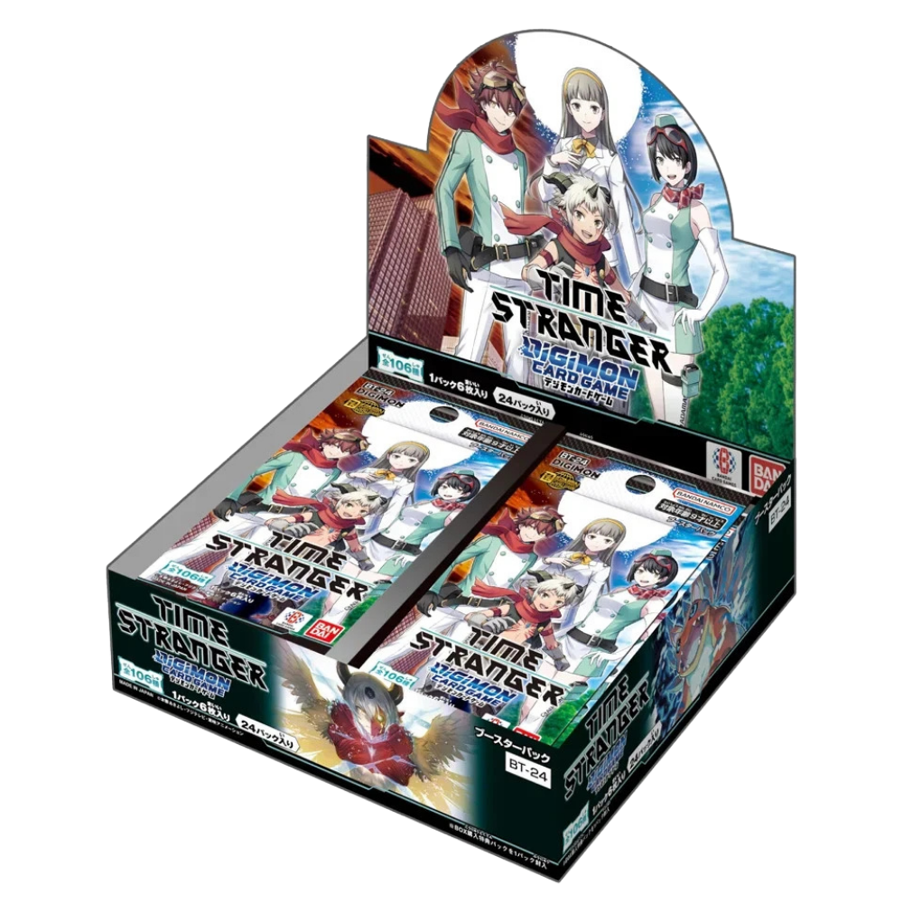 Digimon Card Game – Time Stranger (BT24) – Booster Display (24 Packs) – EN