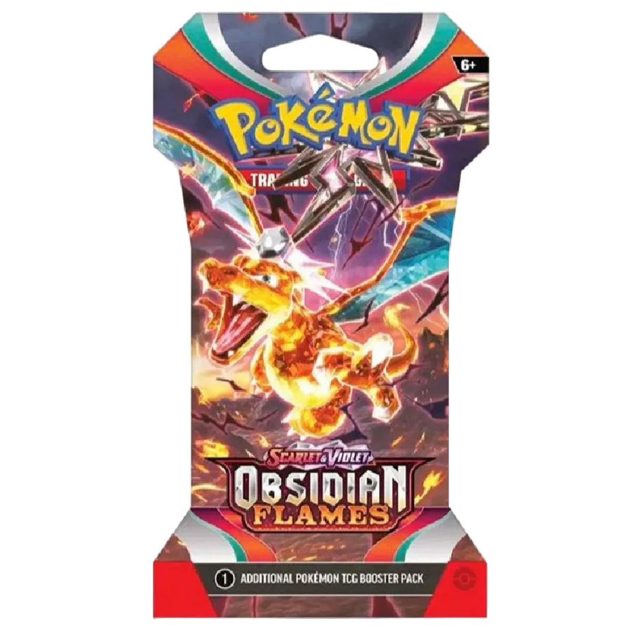 Pokémon TCG – Obsidian Flames – Sleeved Booster Pack – EN