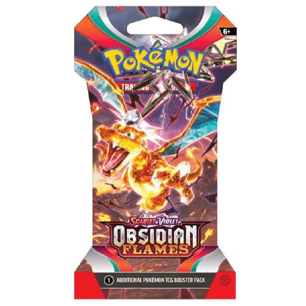 Pokémon TCG – Obsidian Flames – Sleeved Booster Pack – EN