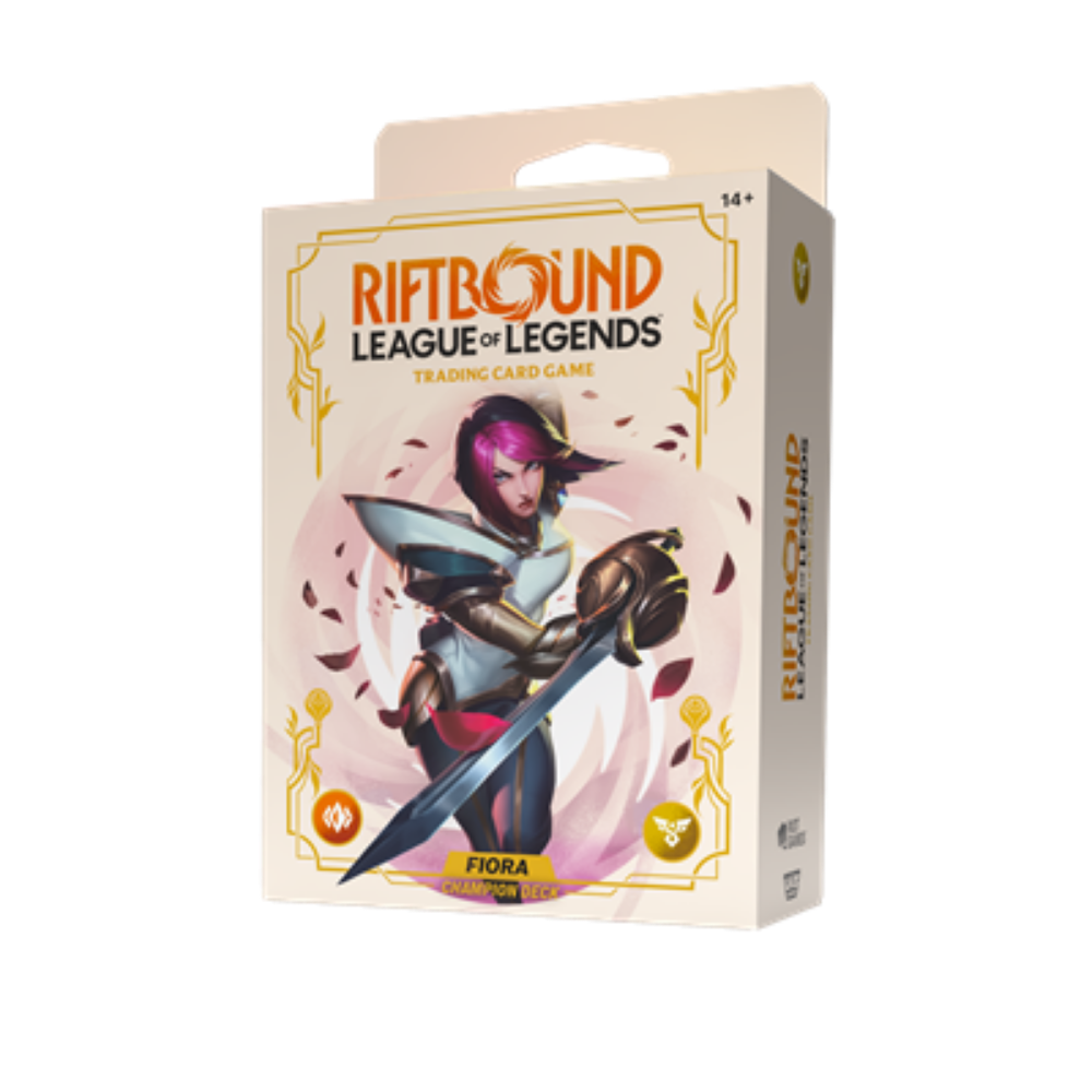 Riftbound: League of Legends TCG – Spiritforged Champion Deck Fiora – EN
