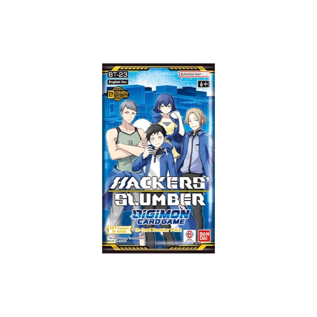 Digimon Card Game – Hackers’ Slumber BT-23 Booster Display (24 Packs) – Englisch