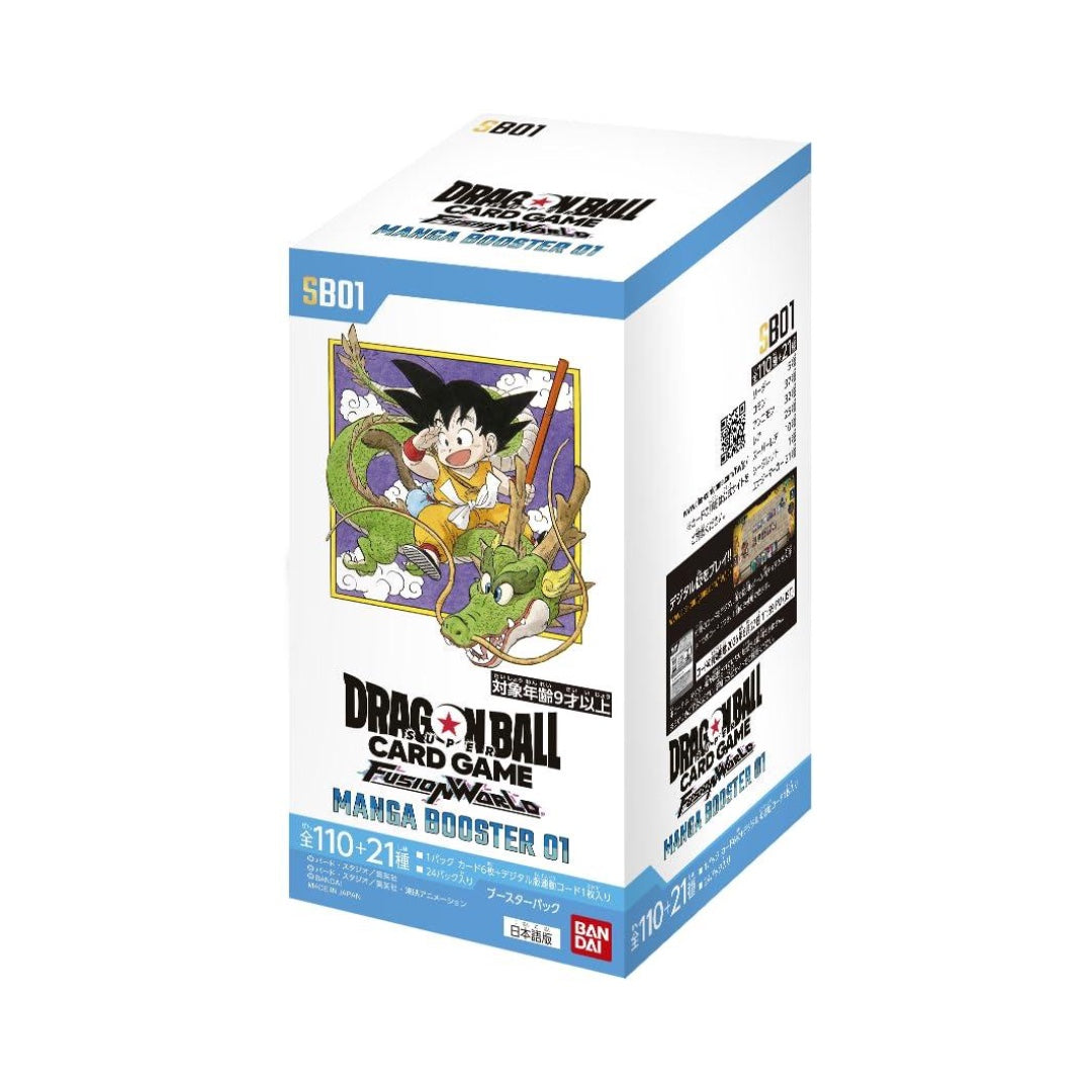 Dragon Ball Fusion World SB01 Manga Booster Display – JAP