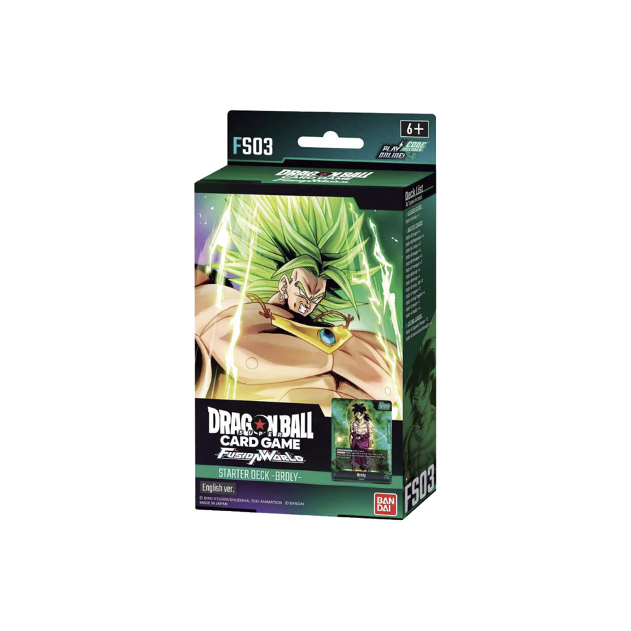 Dragon Ball Super Fusion World FS03 Broly Starter Deck Englisch